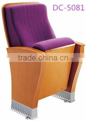 Wood auditorium theatre seat