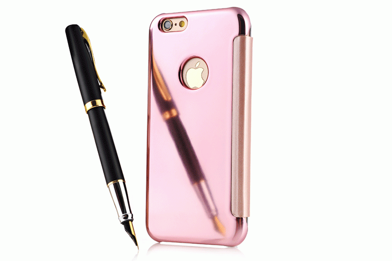 2016 Luxury Phone Cases for iPhone 5 5S 6 4.7inch Hybrid Soft Silicon Fashion Diamond Mirror Back Cover Shell Cases