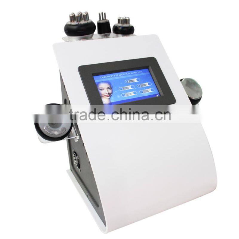 2016 online shopping for wholesale 40K cavitation multipolar RF vacuum suction system beauty salon beauty massage machine