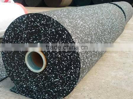 SK-906A Gym roll mat/gym rubber flooring mat/crossfit rubber roll mat