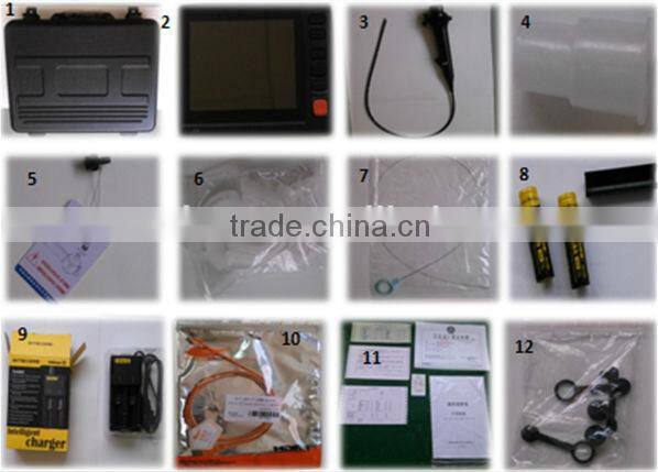 2.2 mm Working Channel Flexible Video Medical Endoscope Camera Endoscopy Compare Fiber Optic Video Olympus Bronchoscope