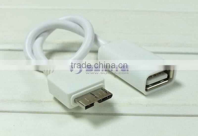 15CM USB 3.0 USB OTG Cable For Note 3