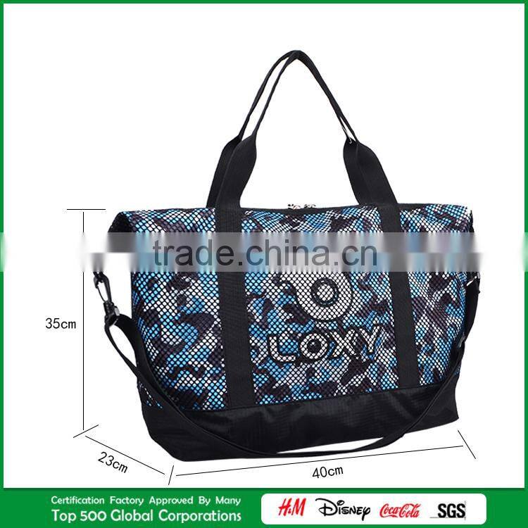 one day travel bag canvas sports bag