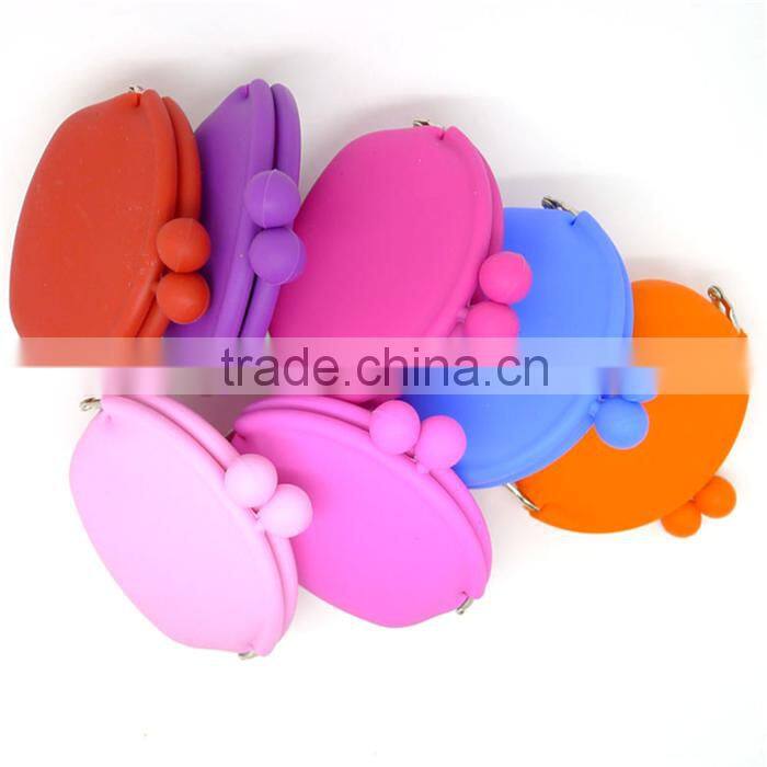 Factory warmly welcomed OEM & Custom bulk wholesale silicone coin purse