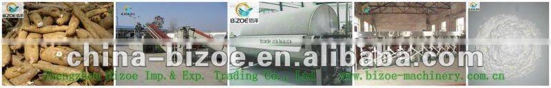 Starch production line for purple yam powder