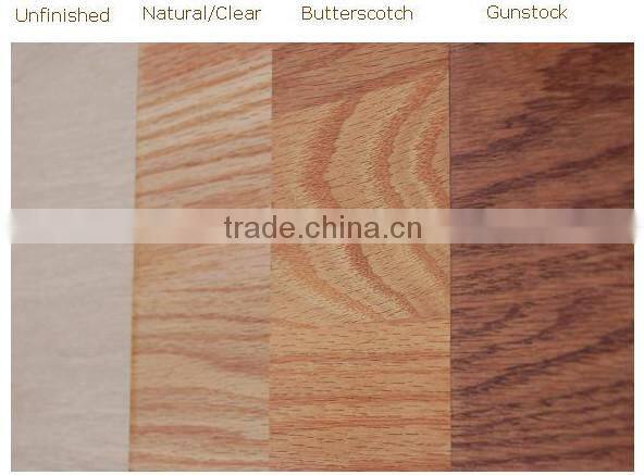 oak wood stair treads with double returns