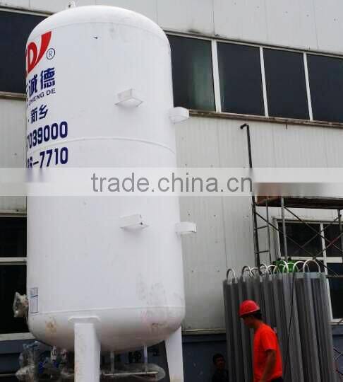 ASME Vacuum Double Layers Cryogenic Industrial Gas Storage Tank Chemical Storage Container Pressure Vessel