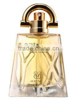 Elegant Empty Glass Perfume Bottle