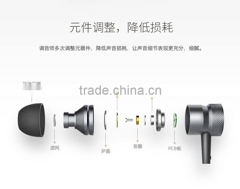 Original ROCK Mula Stereo Earphone in-ear Headphone Handsfree with Mic For SAMSUNG For iPhone Universal Earbud MT-4381