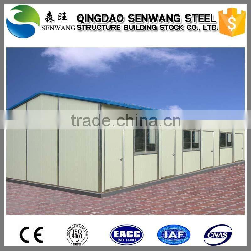Worldwide Delivery windproof workers Steel Prefab House