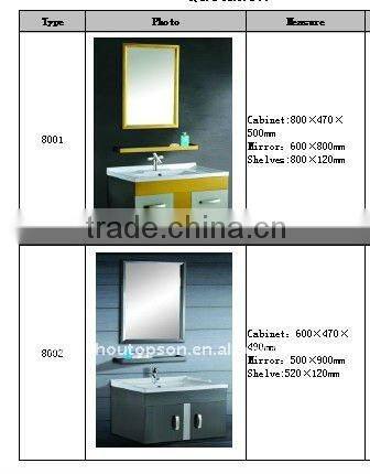 Bath cabinet with glass vanity vessel.New design style PVC bathroom towel cabinet,Simple bath cabinet with glass vanity top