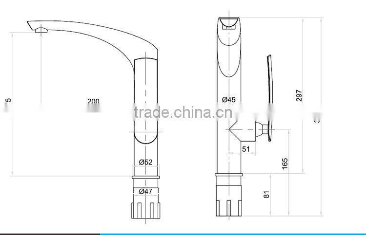 OEM Faucet-chromed Water Kitchen Taps