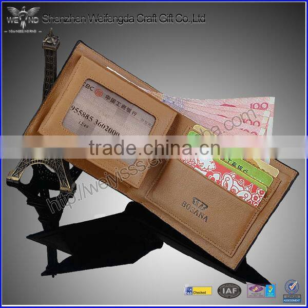 2014 New Design Fashion Leather Card Holder Flip Case Cover Pouch