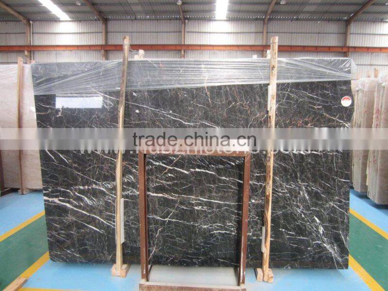 Chinese polished colorful brown marble slab/tile