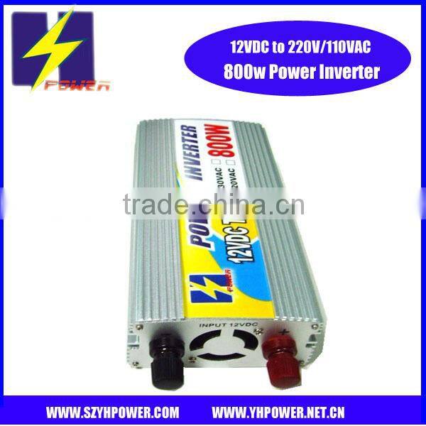 800W 12V inverter for solar system and home 12v to 220v/110v