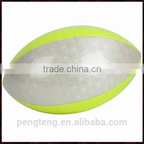 machine stitched leather mini cheap plain rugby ball