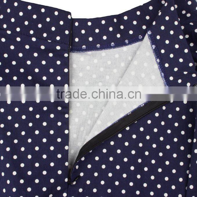 Women's flower Print Flared Skater Retro Style Swing Pinup Rockabilly vintage skirt