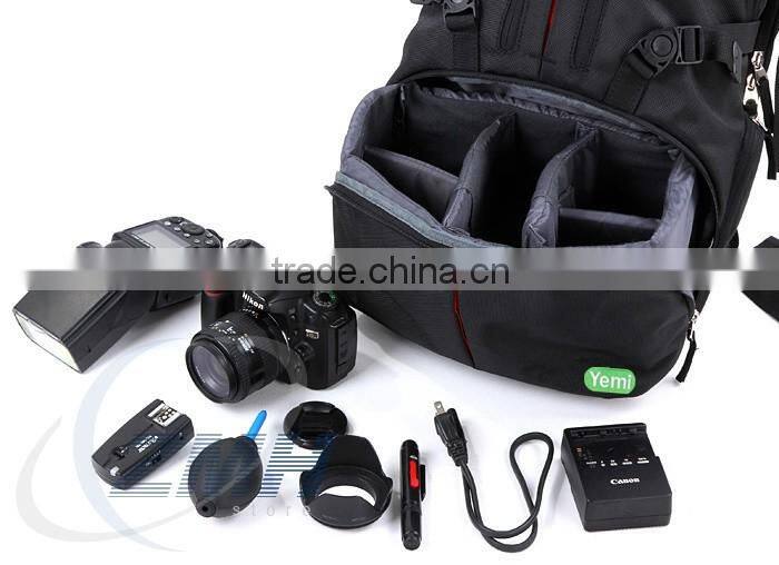 2016 New Black Waterproof Nylon cheap digital camera bag for sale.