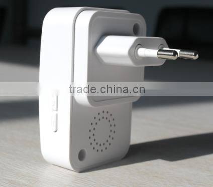 wireless doorbell with 2 receiver high-end wireless door bell outdoor wireless doorbell