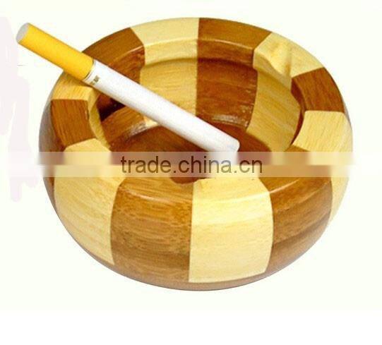 Unique Portable Top Class Bamboo Ashtray Wholesale