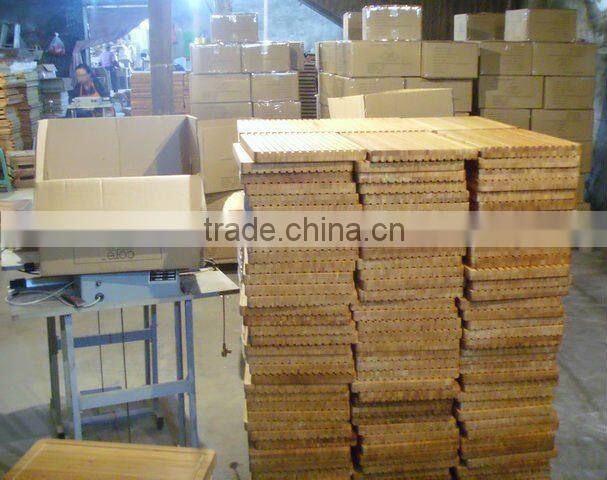 bamboo spice rack with 6 places