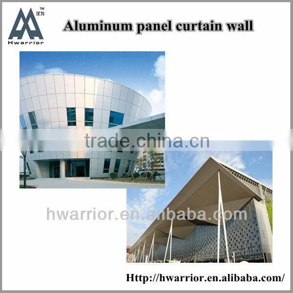 Aluminum facade system with good quality