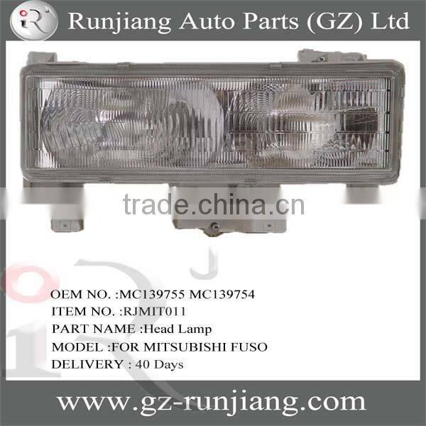 MC139755 MC139754 head lamp use for mitsubishi fuso canter 94-04 series truck body parts