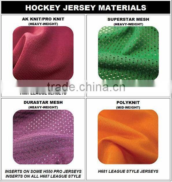 Custom sublimated ice hockey jerseys