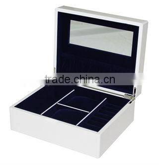 OEM Style Equisite White High Gloss High Quality Gem box