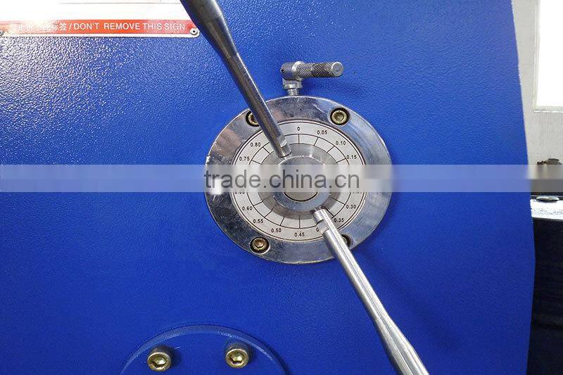 QC12Y series CNC Cutting Machine,hydraulic plate shearing machine with 6m cutting