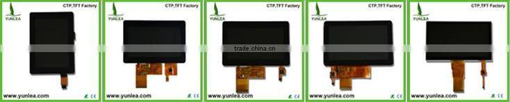 800x480 dots resoluiton 5 inch tft touch screen module from yunlea