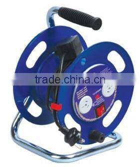 Electrical Indurstrial Extension Cable Reel With Surger Protection And Cover