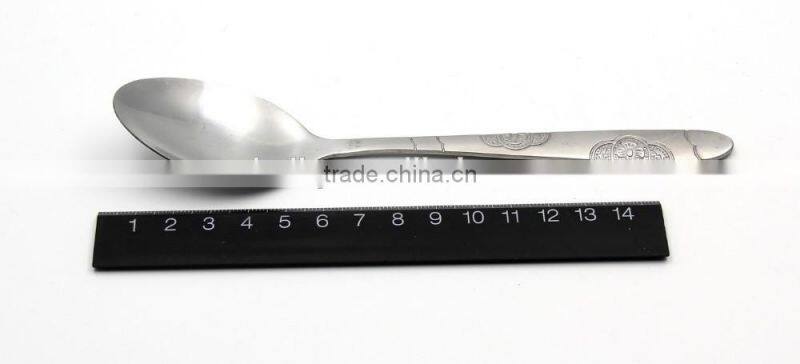 LBY high quality stainless steel serving spoon in restaurant cutlery