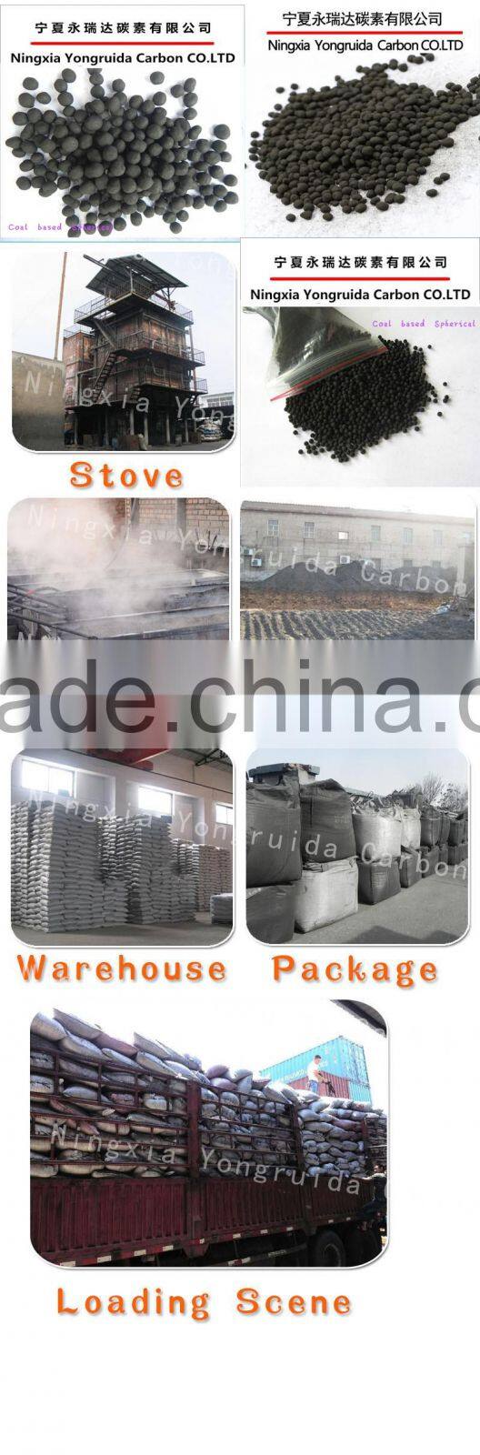 Coal Based Spherical Activated Carbon Competitive Price For Sulfur Removing