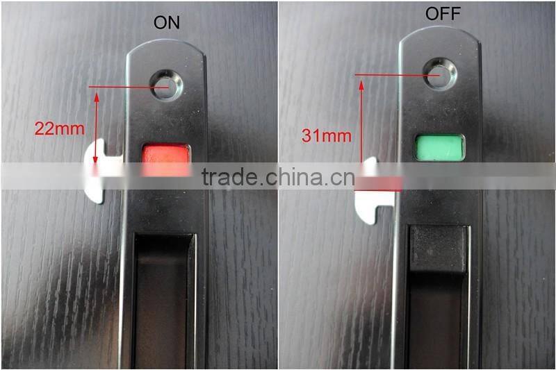Aluminium Sliding Window and Door lock with key, UPVC profile window materials