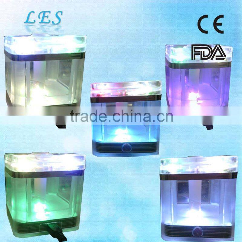 Portable Colorful Ultrasonic Aroma Atomizer with 7 Colors LED Light