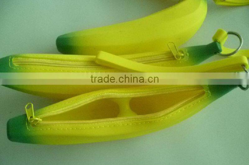 Banana Shape Silicone Coin Purse