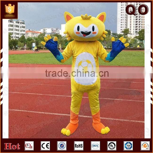 2016 Rio de Janeiro high quality Vinicius mascot costume for sale
