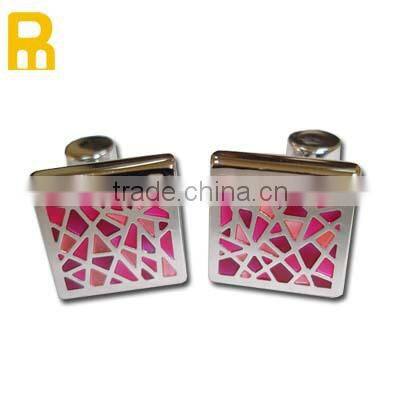 America University novelty animal cufflinks gold made in China