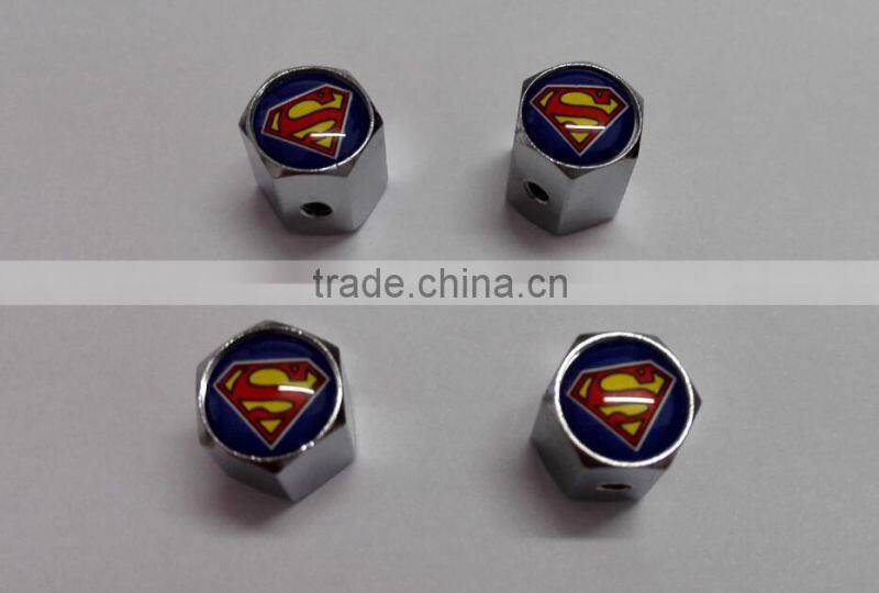 Car Auto Wheel Tyre Tire Valve Stem Cover Metal Air Caps