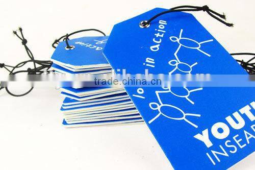 blank white card paper swing tags (M-HT184)