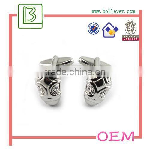 personalised silver funky classic cufflinks