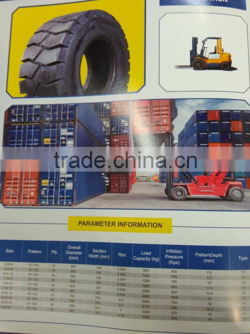 forklift pneumatic tyre 7.00-12