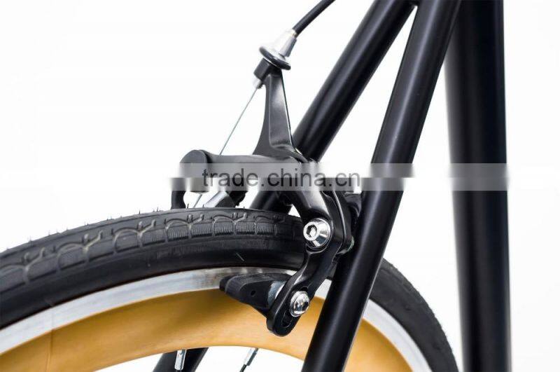 Wholesale single speed glow in the dark track bicycle factory direct cheap fixie track bike KB-700C-M16073