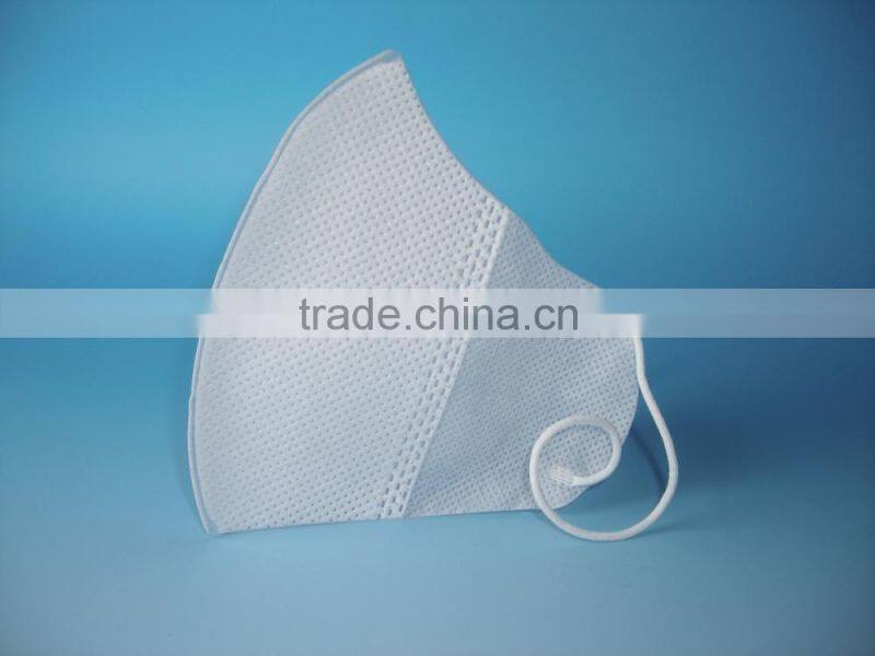Vertical single layer Disposable face mask dust mask