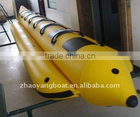 with CE 26 inch 7 capacity 0.9mm pvc 4+ 3 boat