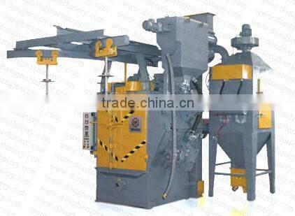 manufacture direct sales Rotary hook type hanger shot blasting machine