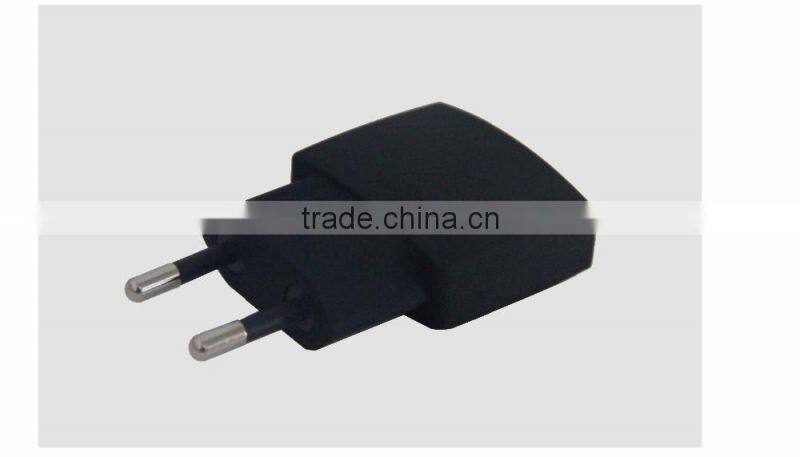 Higher Quality GENJOY EU Plug Mobile Phone Travel Charger with usb Port