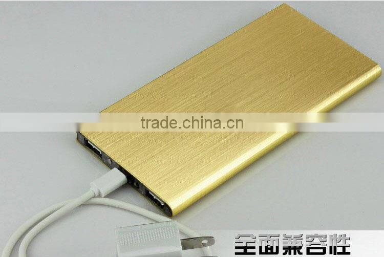 ultra thin slim Portble Big capacity china shenzhen card power bank 20000mah