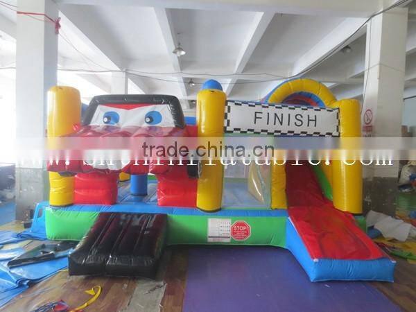 Best selling commercial Inflatable crayon Combo / inflatable crayon bouncer